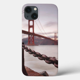Golden Gate Bridge against mountains iPhone 13 Case