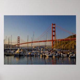 Golden Gate Bridge and San Francisco 2 Poster