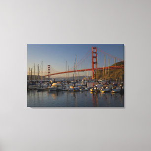 Golden Gate Bridge and San Francisco 4 Canvas Print