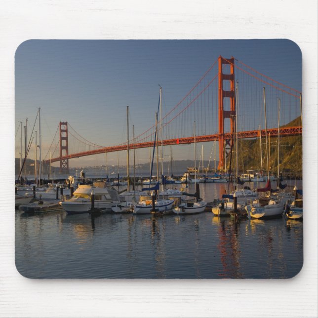 Golden Gate Bridge and San Francisco 4 Mouse Mat (Front)