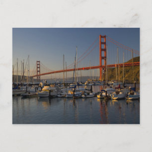 Golden Gate Bridge and San Francisco 4 Postcard