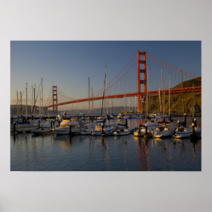 Golden Gate Bridge and San Francisco 4 Poster