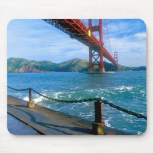 Golden Gate bridge and San Francisco Bay 2 Mouse Mat