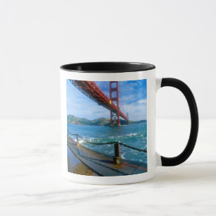 Golden Gate bridge and San Francisco Bay Mug