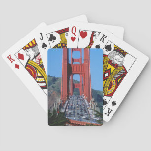 Golden Gate bridge and San Francisco Bay Playing Cards
