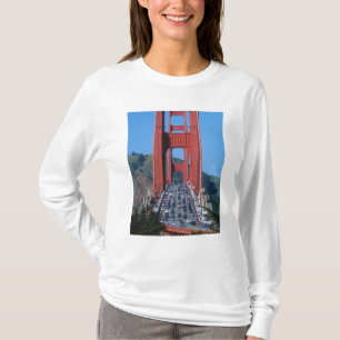 Golden Gate bridge and San Francisco Bay T-Shirt