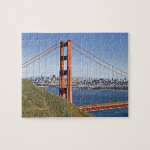 Golden Gate Bridge and San Francisco. Jigsaw Puzzle