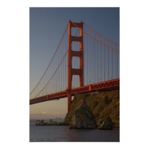 Golden Gate Bridge and San Francisco Photo Print