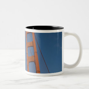 Golden Gate Bridge as viewed from Fort Point Two-Tone Coffee Mug