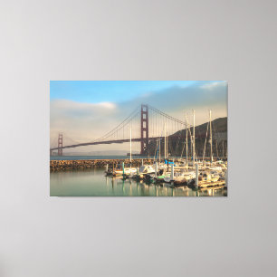 Golden Gate Bridge at Marina Canvas Print