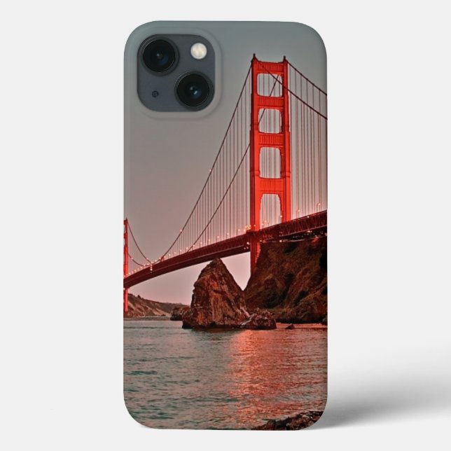 Golden Gate Bridge at Sun Down Case-Mate iPhone Case (Back)