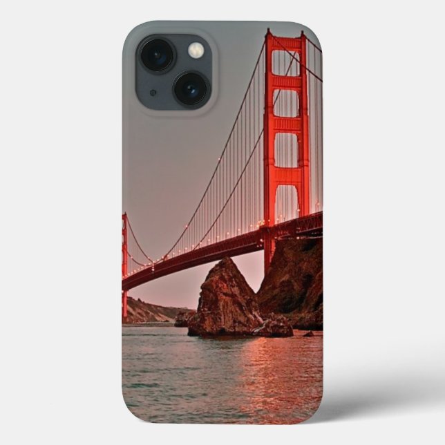 Golden Gate Bridge at Sun Down Case-Mate iPhone Case (Back)