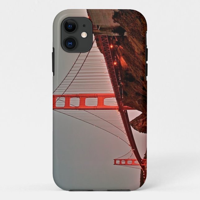 Golden Gate Bridge at Sun Down Case-Mate iPhone Case (Back)