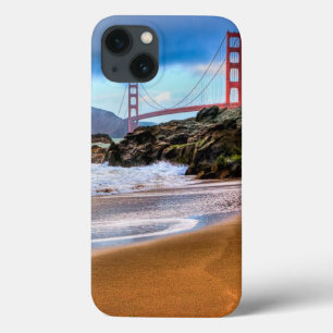 Golden Gate Bridge at sunset iPhone 13 Case