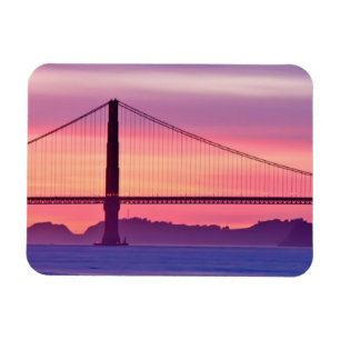 Golden Gate Bridge at Sunset Magnet