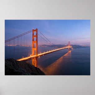 Golden Gate Bridge at Sunset print