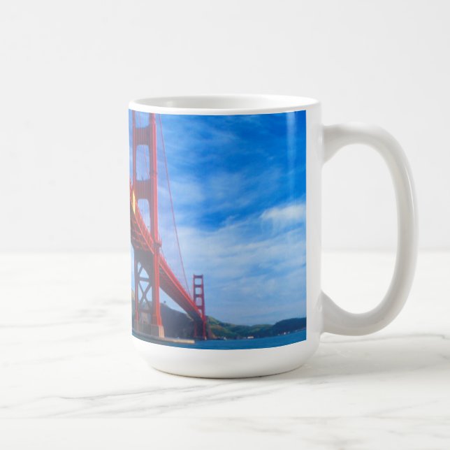 Golden Gate Bridge, California Coffee Mug (Right)