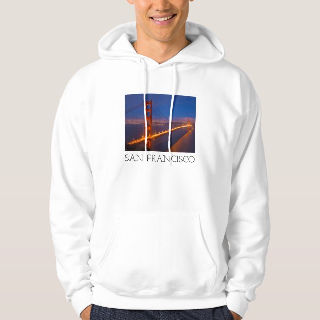 Golden Gate Bridge, California Hoodie (Front)