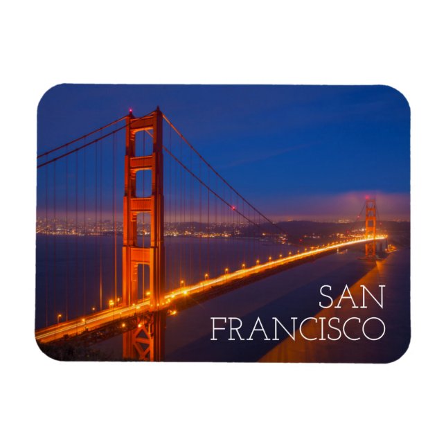 Golden Gate Bridge, California Magnet (Horizontal)
