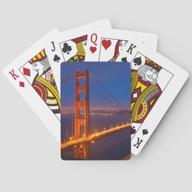 Golden Gate Bridge, California Playing Cards (Back)