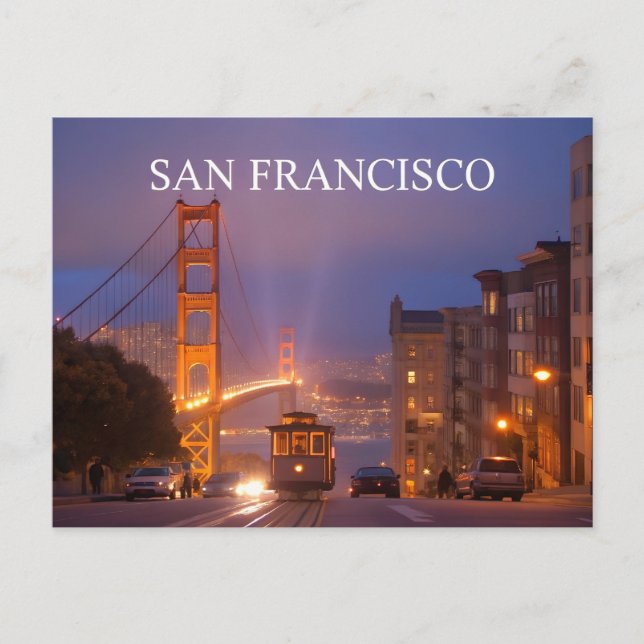 Golden Gate Bridge California - San Francisco  Postcard (Front)
