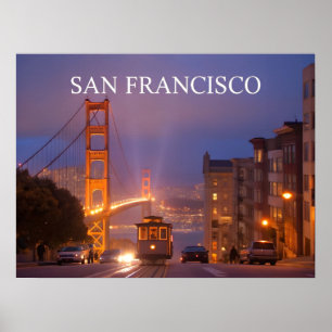 Golden Gate Bridge California - San Francisco  Poster