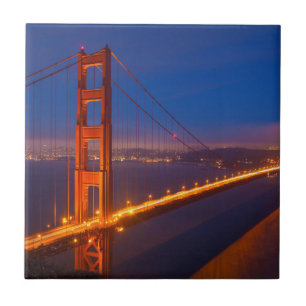 Golden Gate Bridge, California Tile