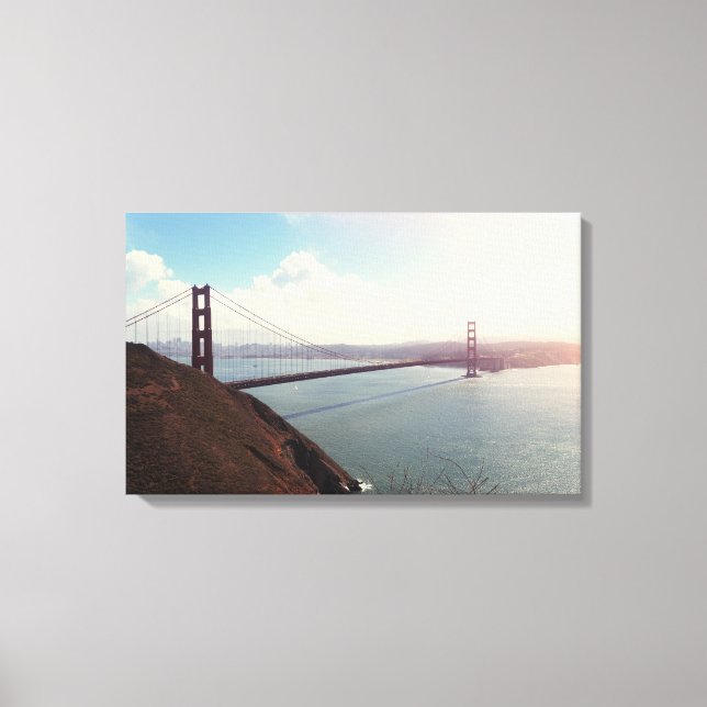 Golden Gate Bridge Canvas Print (Front)