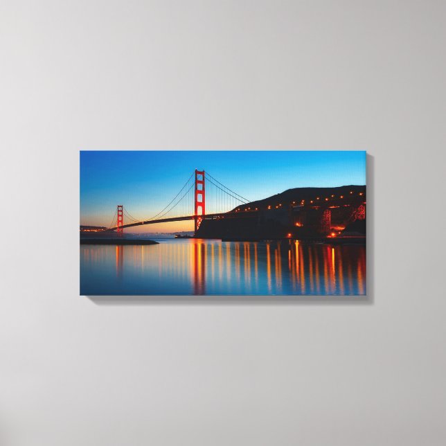 Golden Gate Bridge Canvas Print (Front)
