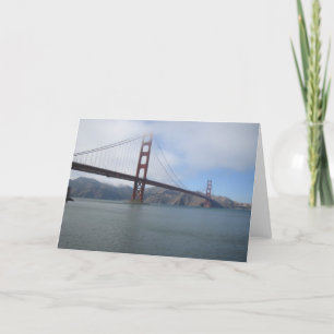 Golden Gate Bridge Card