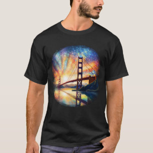 Golden Gate Bridge,Cityscape T-Shirt