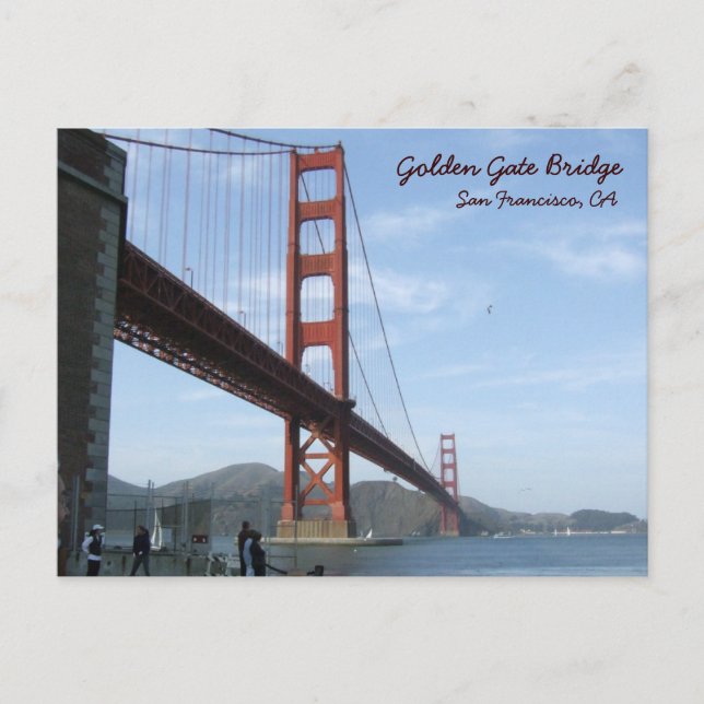 Golden Gate Bridge - Daytime Postcard (Front)