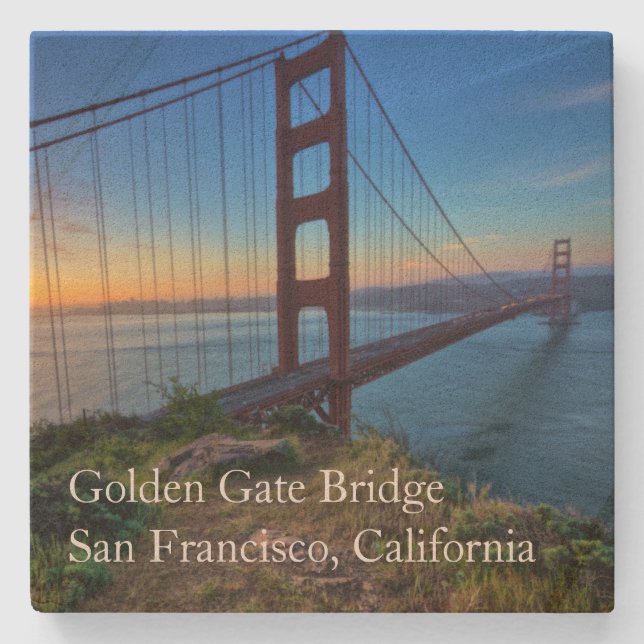 Golden Gate Bridge Drink Coaster (Front)