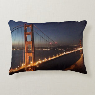 Golden Gate Bridge from Marin headlands Decorative Cushion