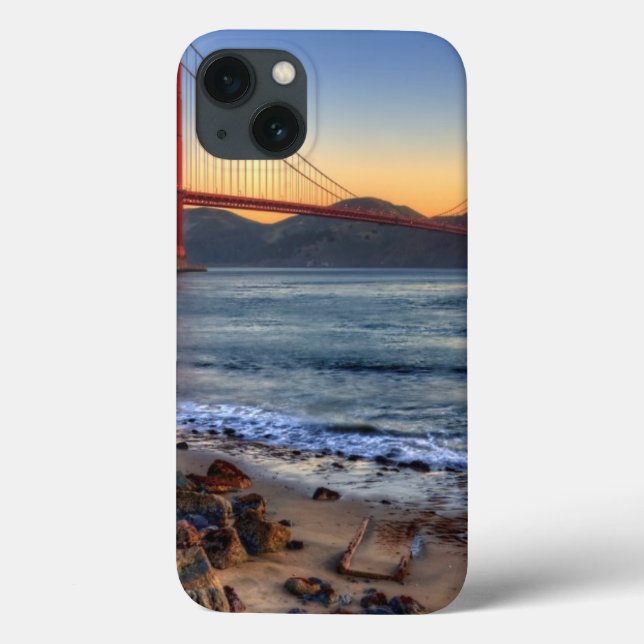 Golden Gate Bridge from San Francisco bay trail. Case-Mate iPhone Case (Back)