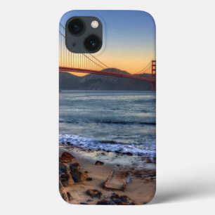 Golden Gate Bridge from San Francisco bay trail. iPhone 13 Case