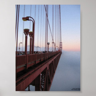 Golden Gate Bridge from the Marin Headlands Poster