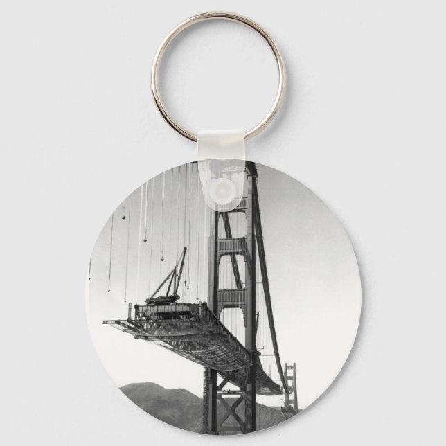 Golden Gate Bridge I Key Ring (Front)