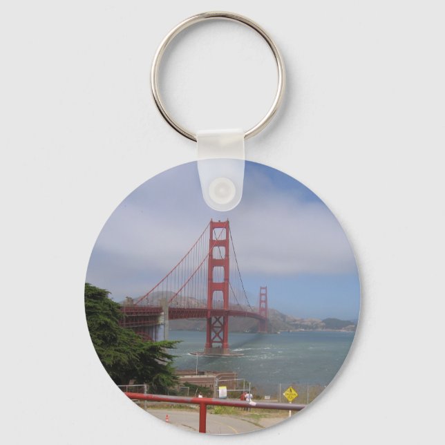 Golden Gate Bridge II Key Ring (Front)
