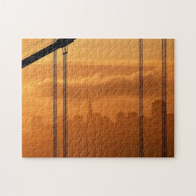 Golden Gate Bridge in front of the San Francisco Jigsaw Puzzle (Horizontal)