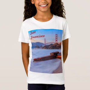 Golden Gate Bridge in San Francisco, Baker Beach T-Shirt