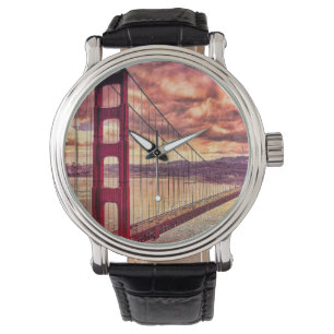 Golden Gate Bridge in San Francisco, California. Watch