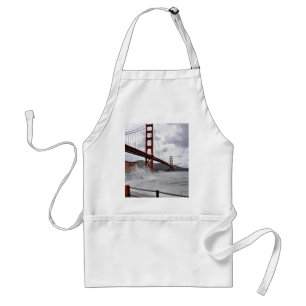 Golden Gate Bridge In San Francisco Seen From Fort Standard Apron