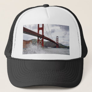 Golden Gate Bridge In San Francisco Seen From Fort Trucker Hat
