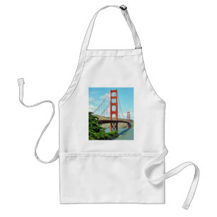 Golden Gate Bridge In San Francisco Standard Apron