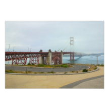 Golden Gate Bridge in the Fog