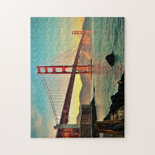 Golden Gate Bridge Jigsaw Puzzle Zazzle