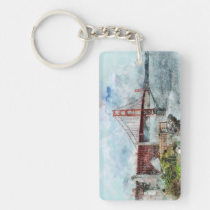Golden Gate Bridge Key Ring