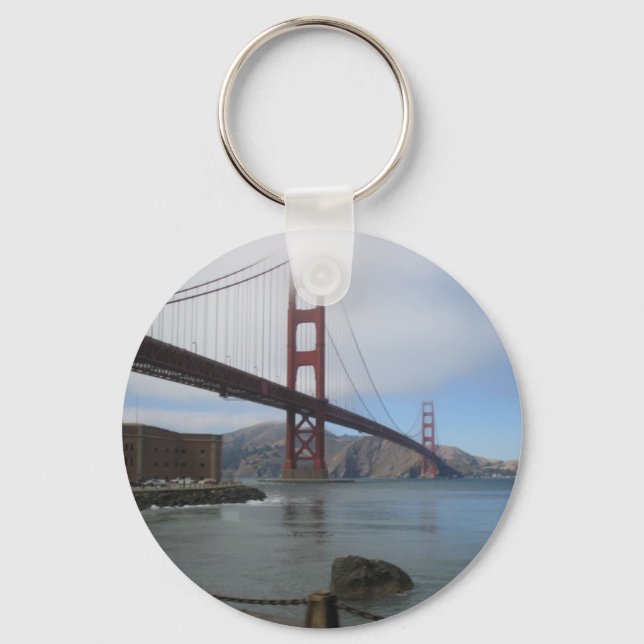 Golden Gate Bridge Key Ring (Front)