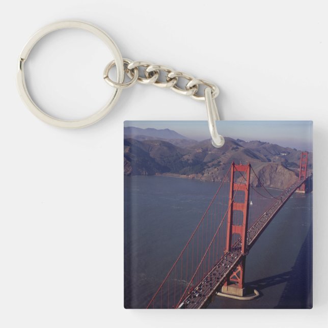 Golden Gate Bridge Keychain (Front)